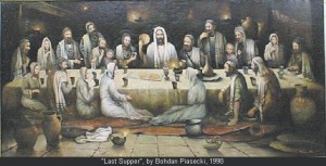 Guess who came to the Last SUpper?